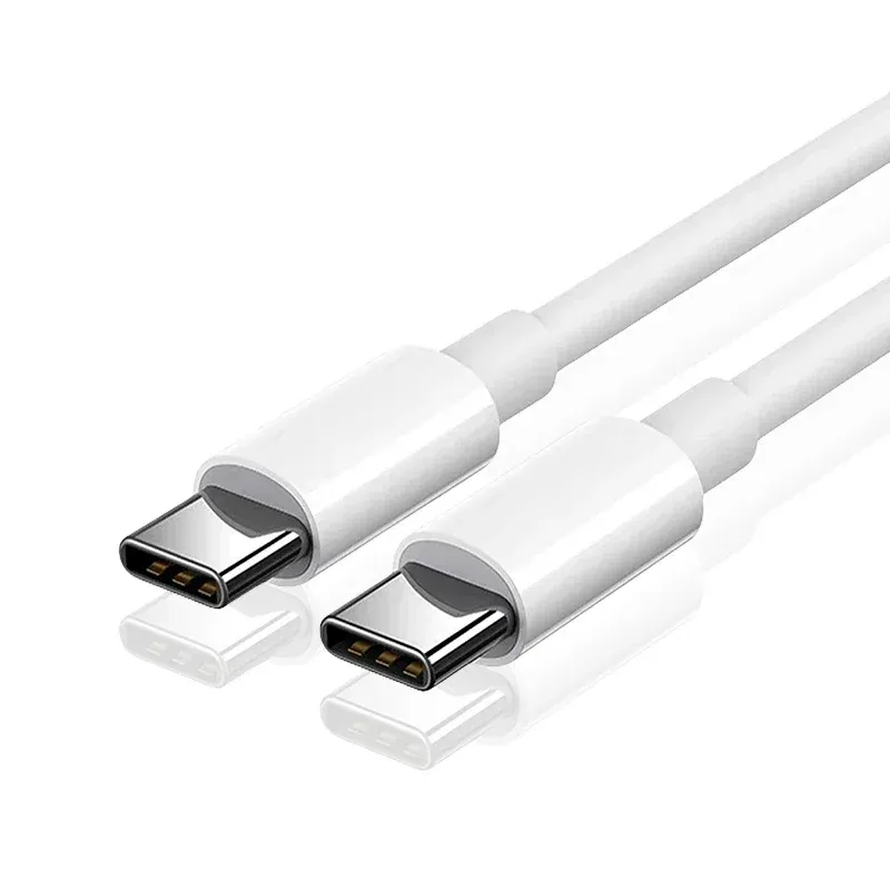 Câble USB-C vers USB-C PD 120 W, câble de charge rapide et de transfert de données pour Huawei, Samsung, Xiaomi, MacBook, iPad 6