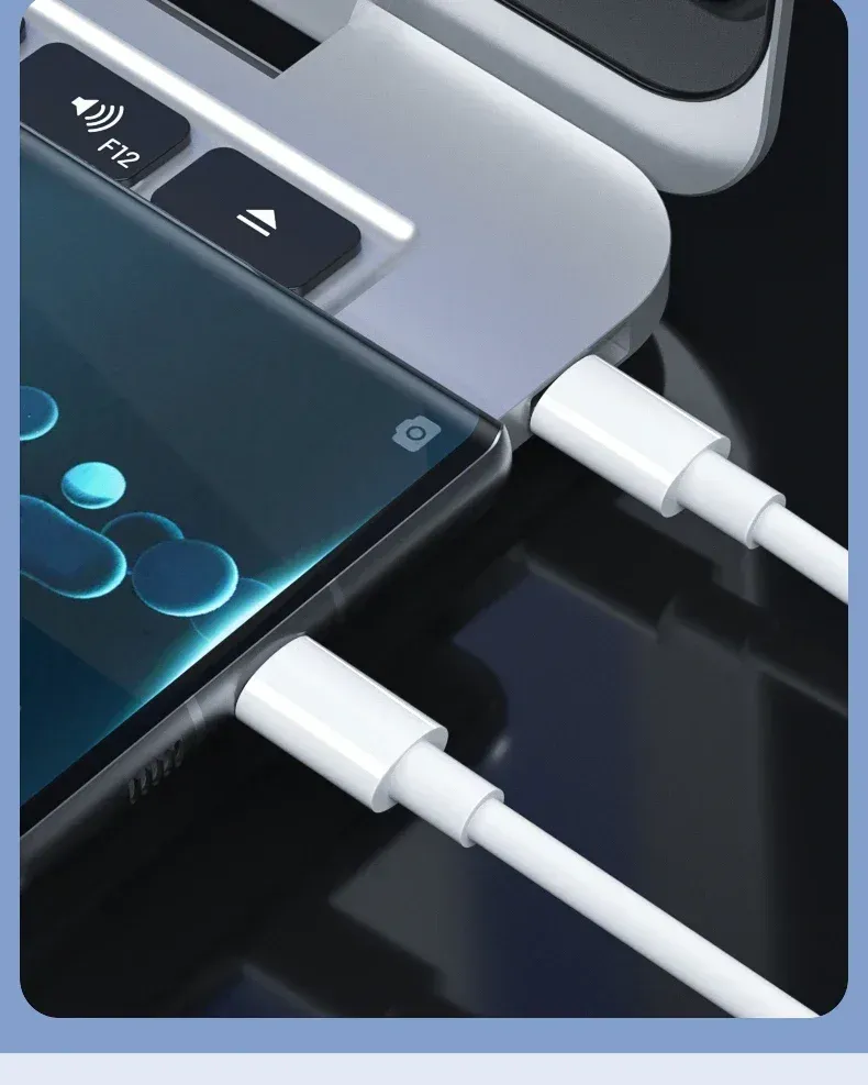 Câble USB-C vers USB-C Type C PD 100W, présentation