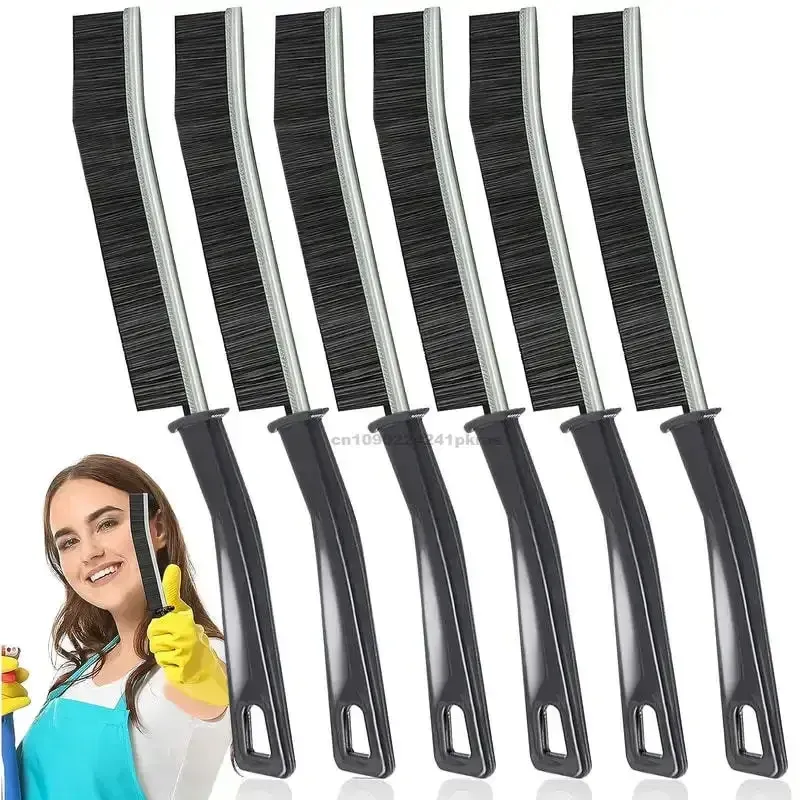 Brosse de nettoyage multifonction pour salle de bains et radiateur, avec manche long ergonomique - Image 1