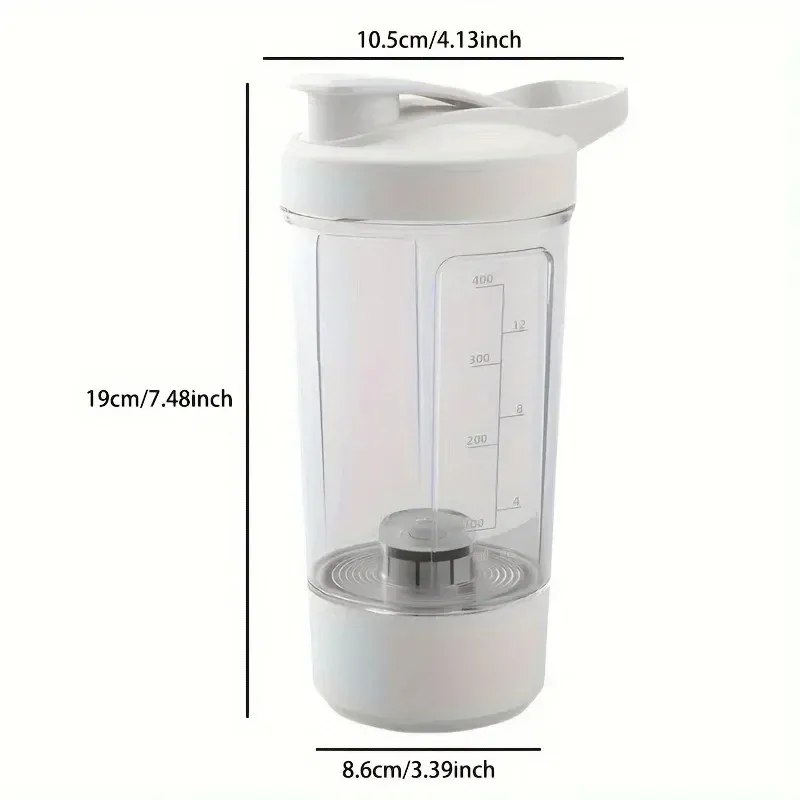 Shaker électrique intelligent 450 ml à agitation automatique, portable, pour substituts de repas et sport 2