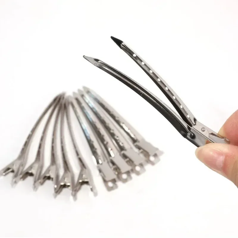 Ensemble de 28 pièces de bigoudis : 18 bigoudis autoagrippants en plastique en 3 tailles et 10 pinces métalliques, outils de coiffure à faire soi-même 2