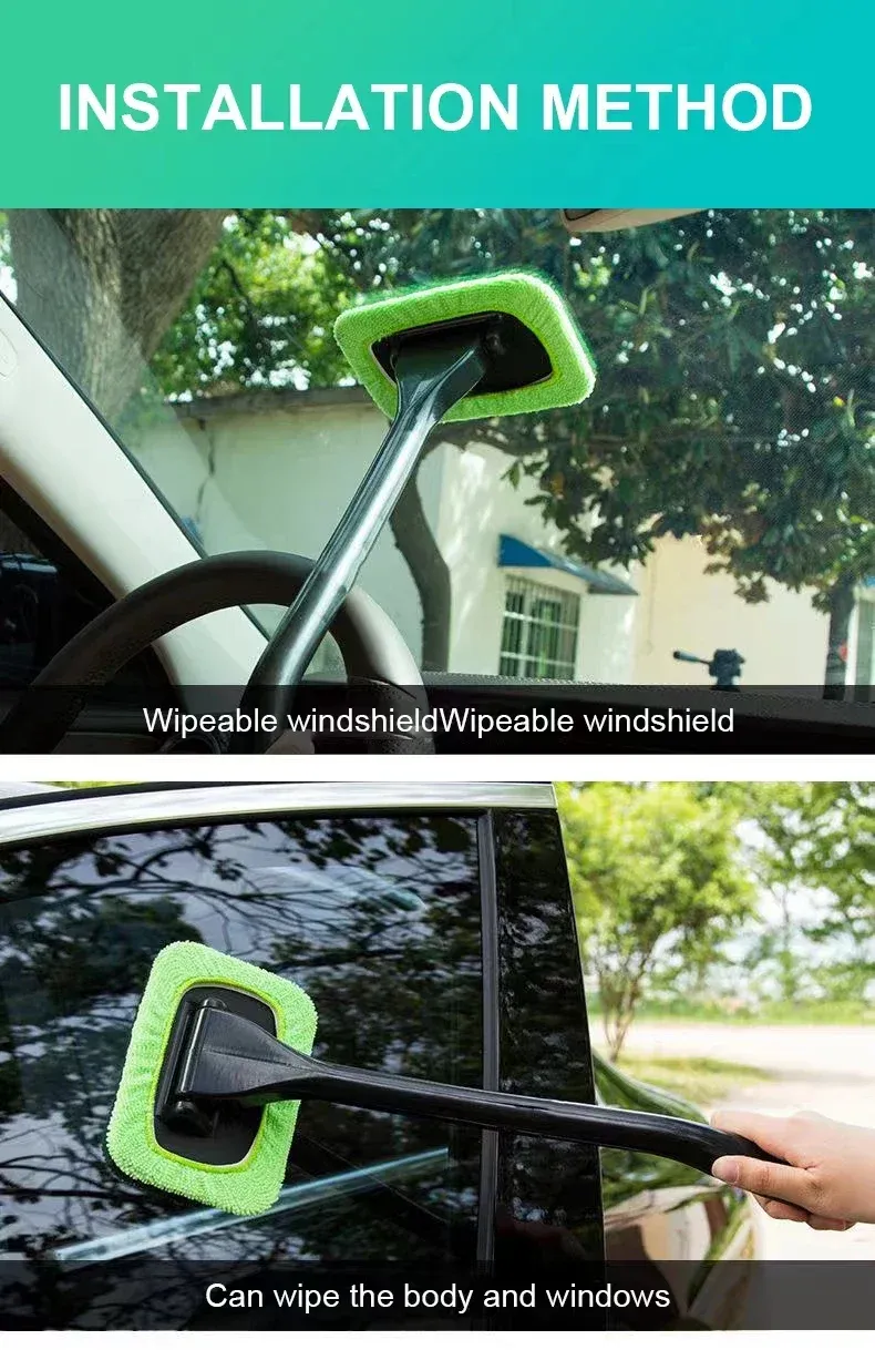Kit de brosses de nettoyage pour vitres de voiture