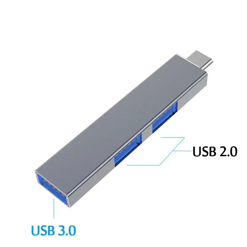 Hub USB 3.0 et USB 2.0, répartiteur multiport avec alimentation secteur, 3 ports, extenseur pour PC 10