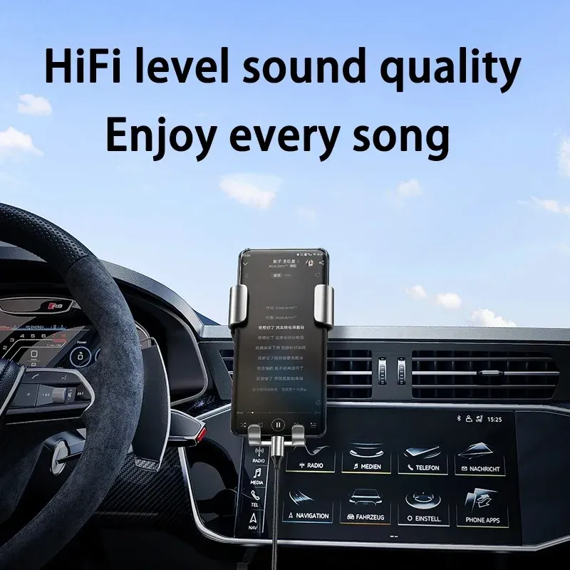 Câble audio USB-C vers jack 3,5 mm, câble AUX pour voiture et casque, compatible Samsung, Xiaomi et Huawei 2