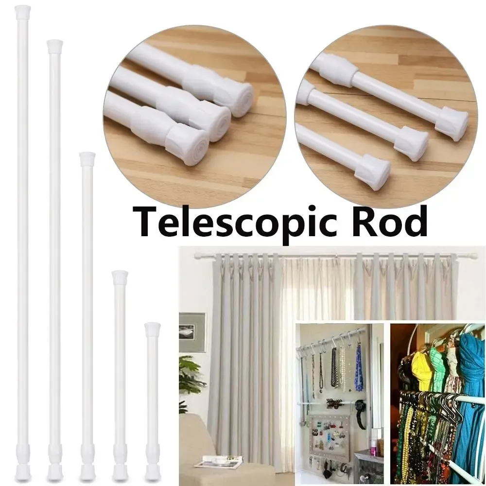 Tringle à rideau télescopique extensible, réglable, pour usage domestique