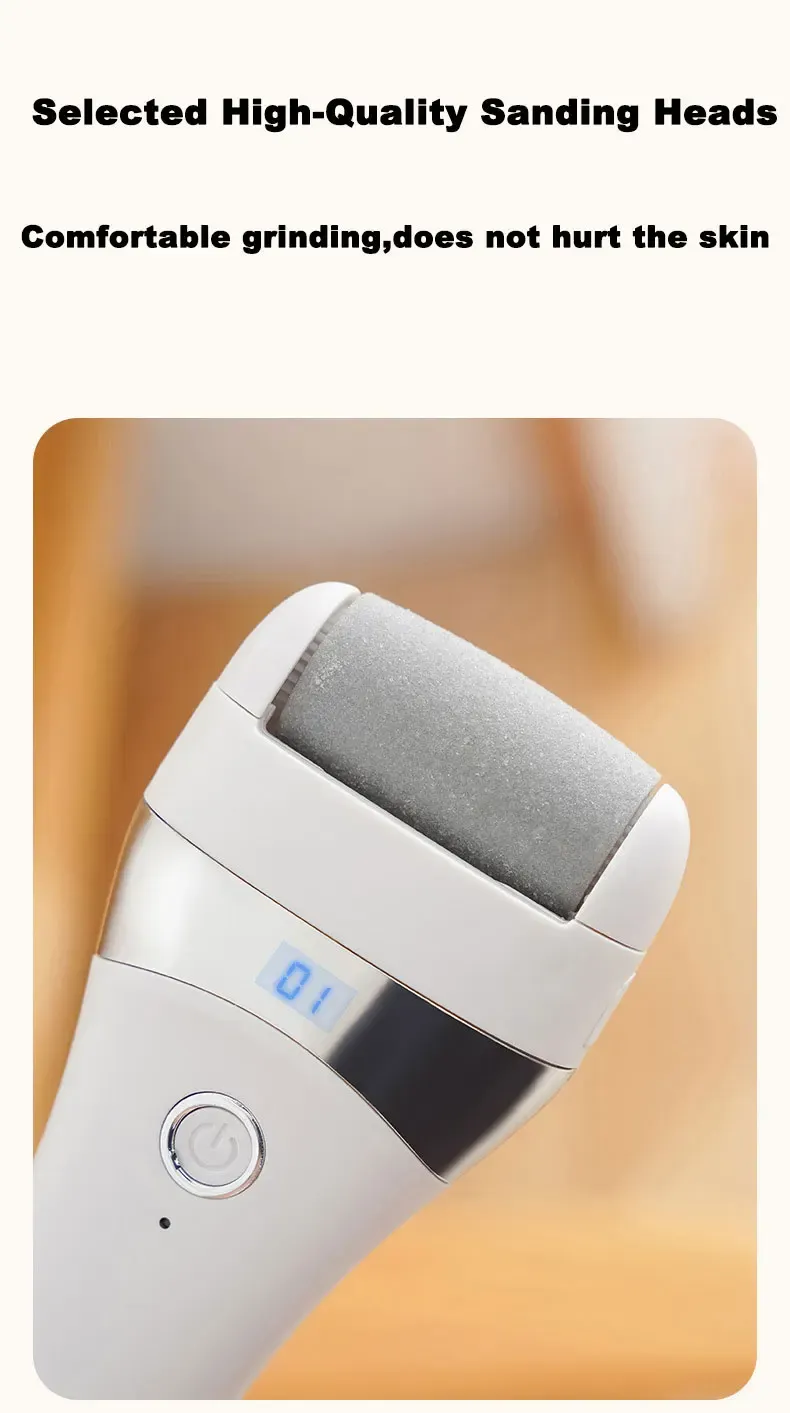 Lime électrique pour les pieds, mise en situation