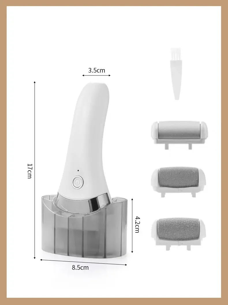 Lime électrique pour les pieds, scène de soin