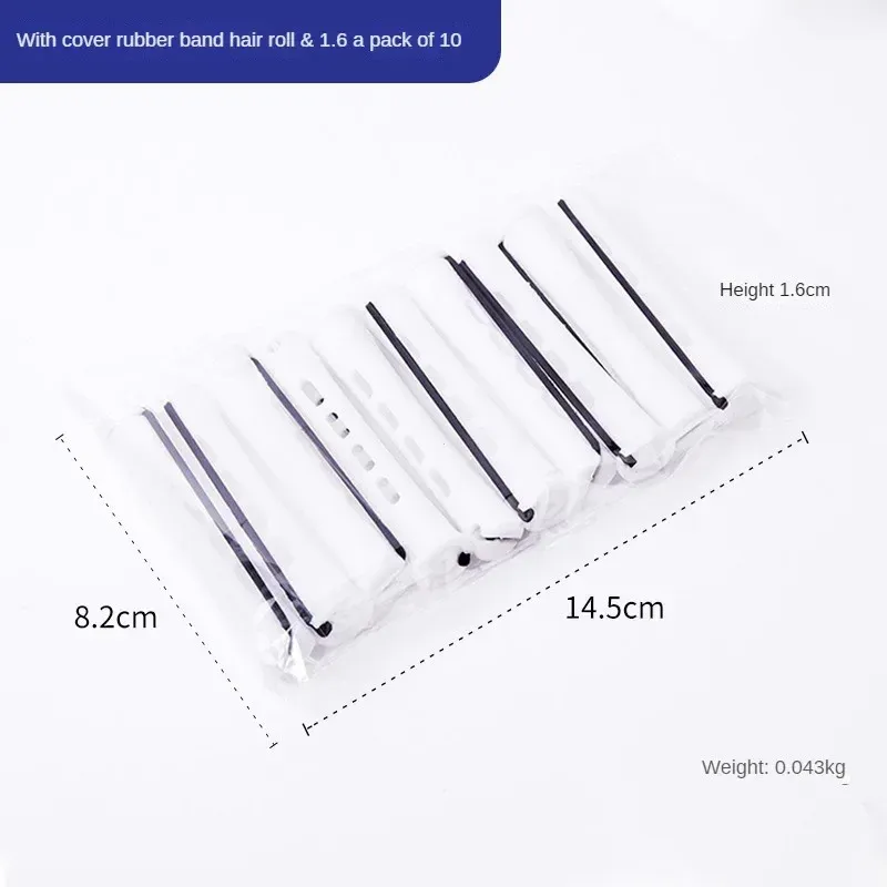 Lot de 10 bigoudis sans chaleur pour boucles magiques, sans ondulation thermique 12