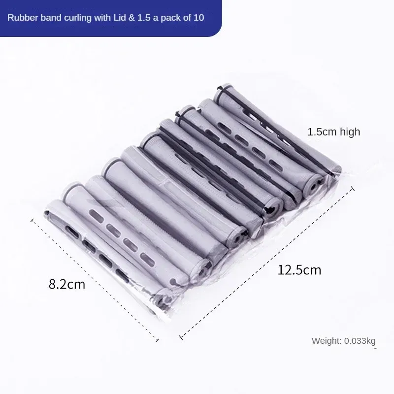 Lot de 10 bigoudis sans chaleur pour boucles magiques, sans ondulation thermique 7