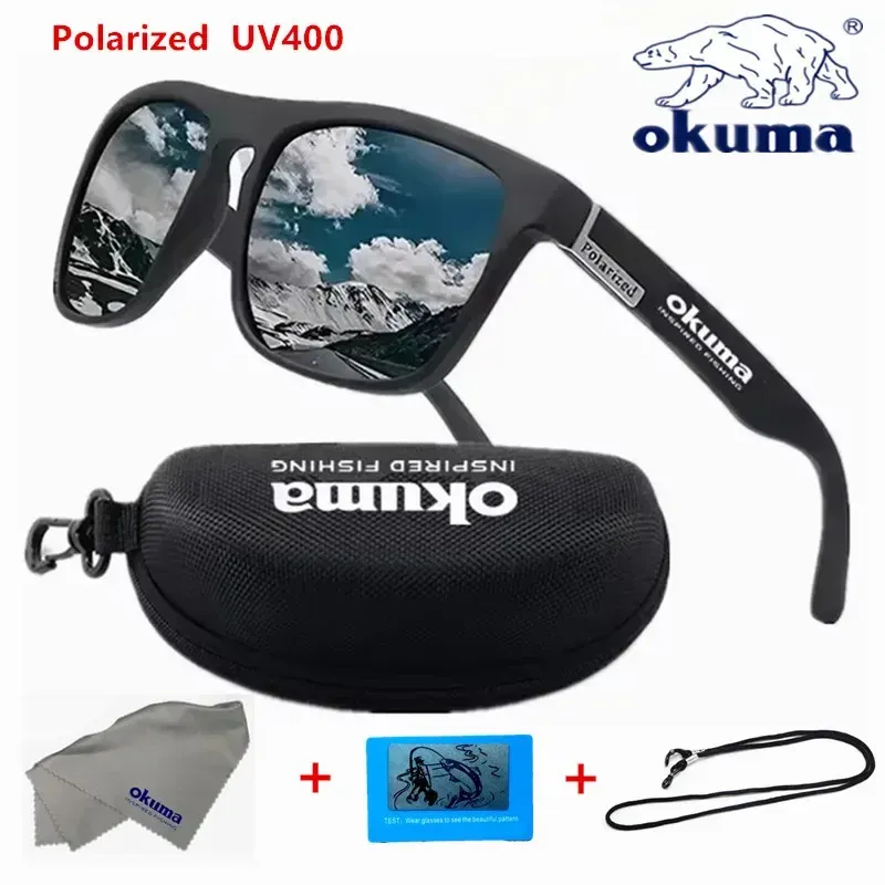 Lunettes de soleil polarisées Okuma UV400 unisexes, pour la chasse, la pêche et le cyclisme - Image 1