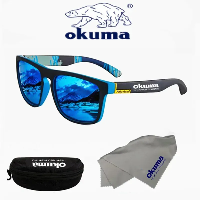 Lunettes de soleil polarisées Okuma UV400 unisexes, pour la chasse, la pêche et le cyclisme 2