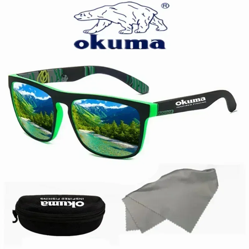 Lunettes de soleil polarisées Okuma UV400 unisexes, pour la chasse, la pêche et le cyclisme 4