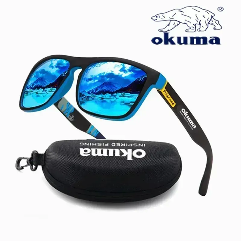 Lunettes de soleil polarisées Okuma UV400 unisexes, pour la chasse, la pêche et le cyclisme 7