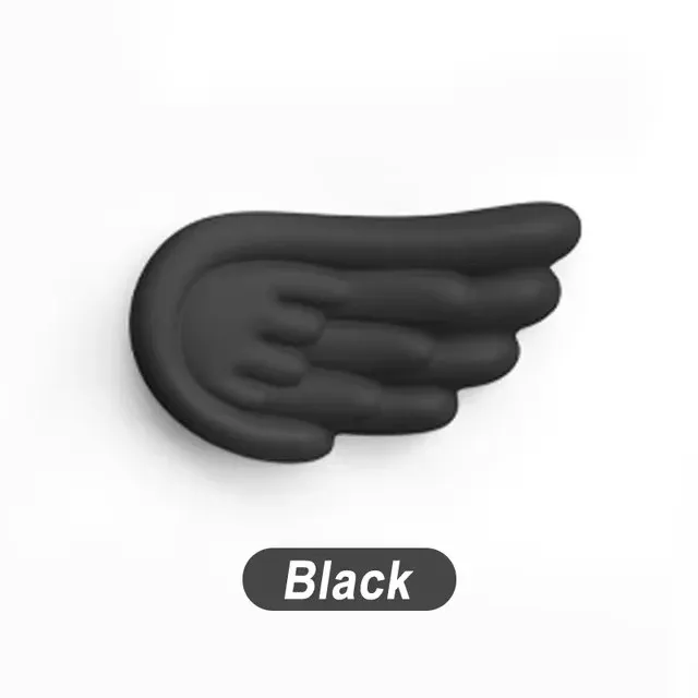 Repose-poignet ergonomique en forme d'ailes d'ange pour clavier et souris, en mousse à mémoire de forme avec base antidérapante en silicone 11