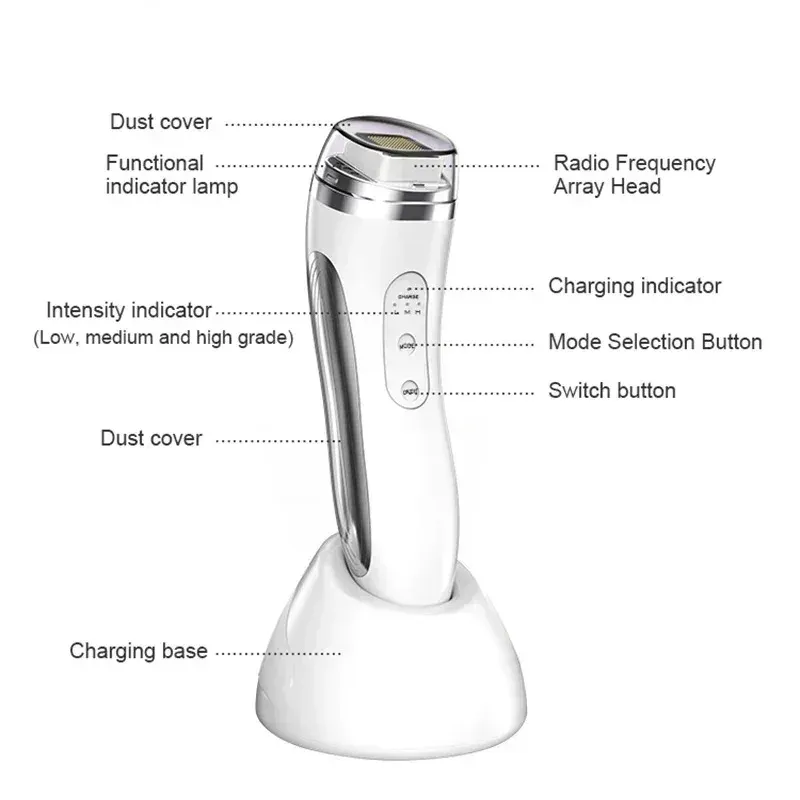 Appareil électrique de lifting facial à matrice de points, raffermissement de la peau, anti-rides et rajeunissement, masseur facial, appareil de beauté pour usage domestique 6
