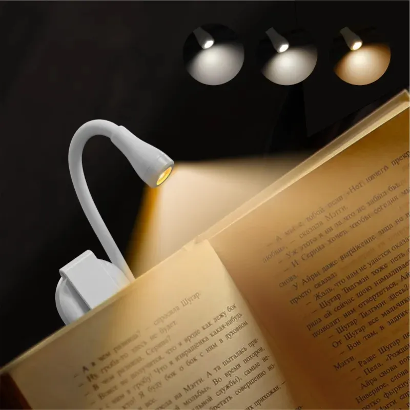 Détail de la lampe de lecture LED