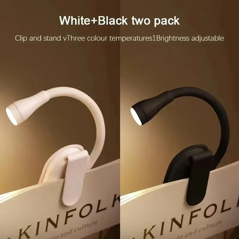 Lampe de lecture LED portable en situation