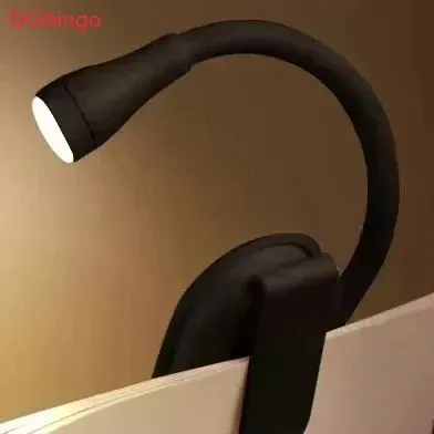 Lampe de lecture LED portable rechargeable par USB, lampe pince pour livre, intensité réglable en continu, protection des yeux 8