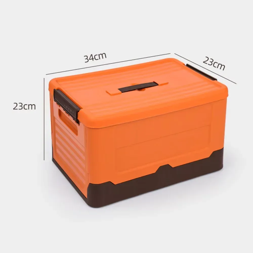 Boîte de rangement pliable en plastique, grande capacité, pour vêtements, jouets, collations et chaussures, idéale pour la voiture et la maison (1 pièce) 11