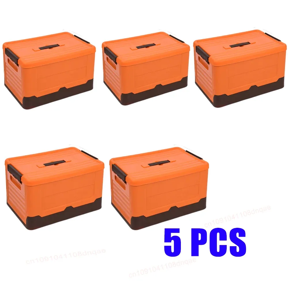Boîte de rangement pliable en plastique, grande capacité, pour vêtements, jouets, collations et chaussures, idéale pour la voiture et la maison (1 pièce) 12