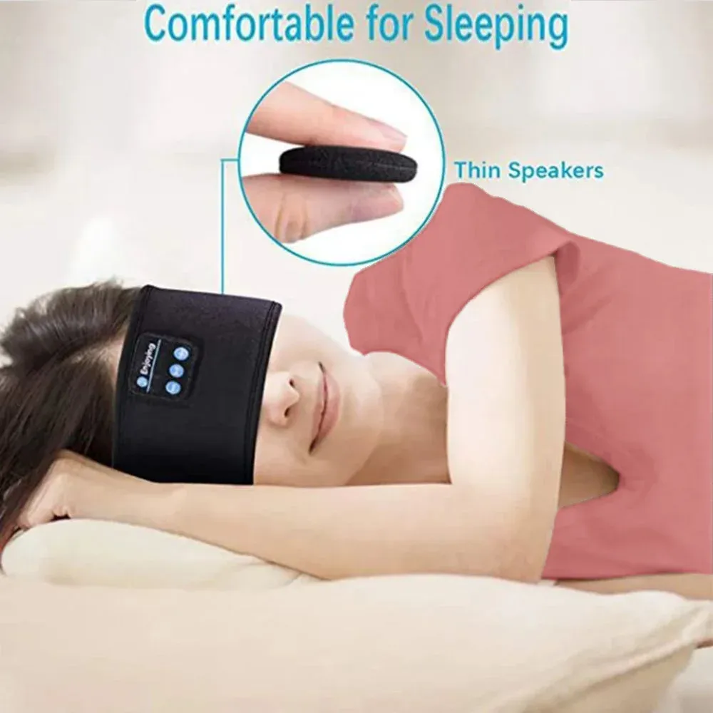 Casque Bluetooth sans fil pour le sommeil, masque musical et bandeau de sport pour la course et le yoga 3
