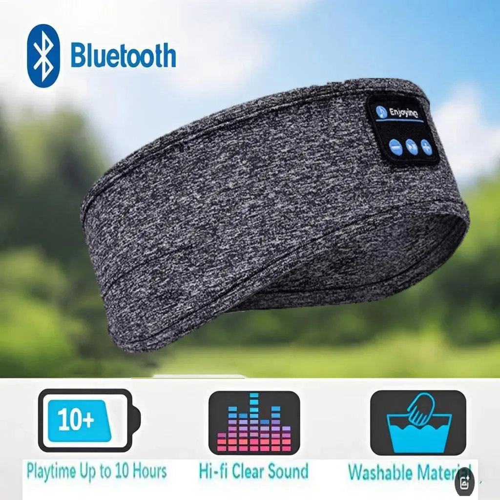 Casque Bluetooth sans fil pour le sommeil, masque musical et bandeau de sport pour la course et le yoga 9