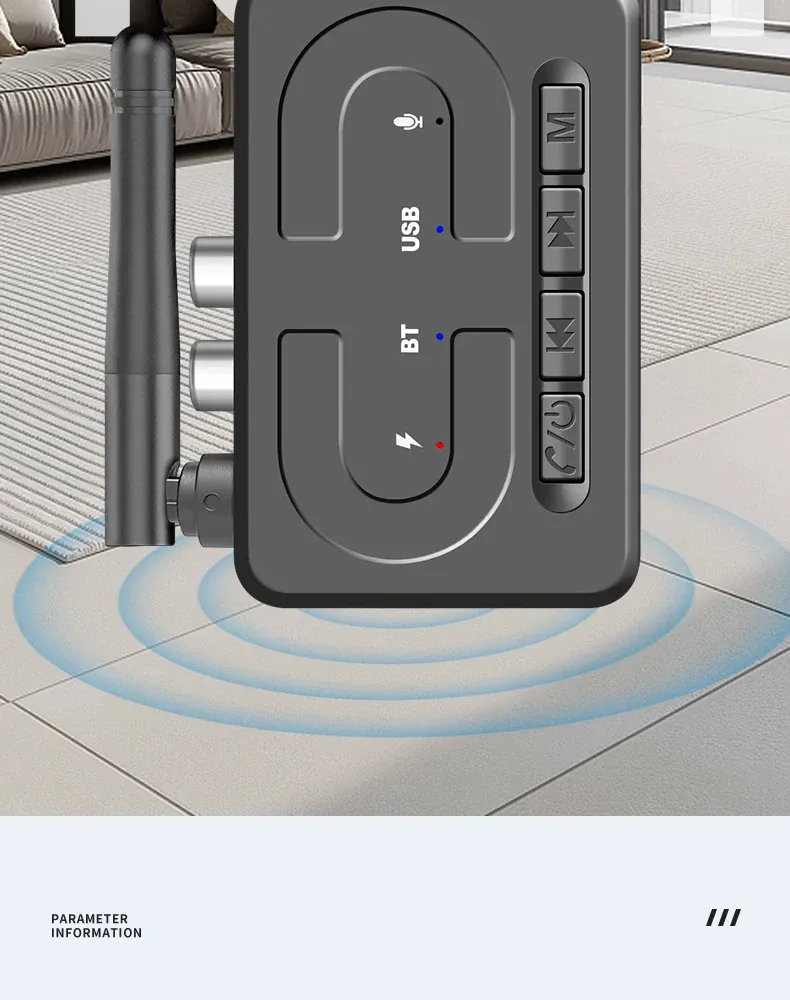 Récepteur audio Bluetooth polyvalence