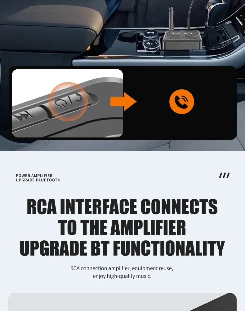 Récepteur audio Bluetooth design
