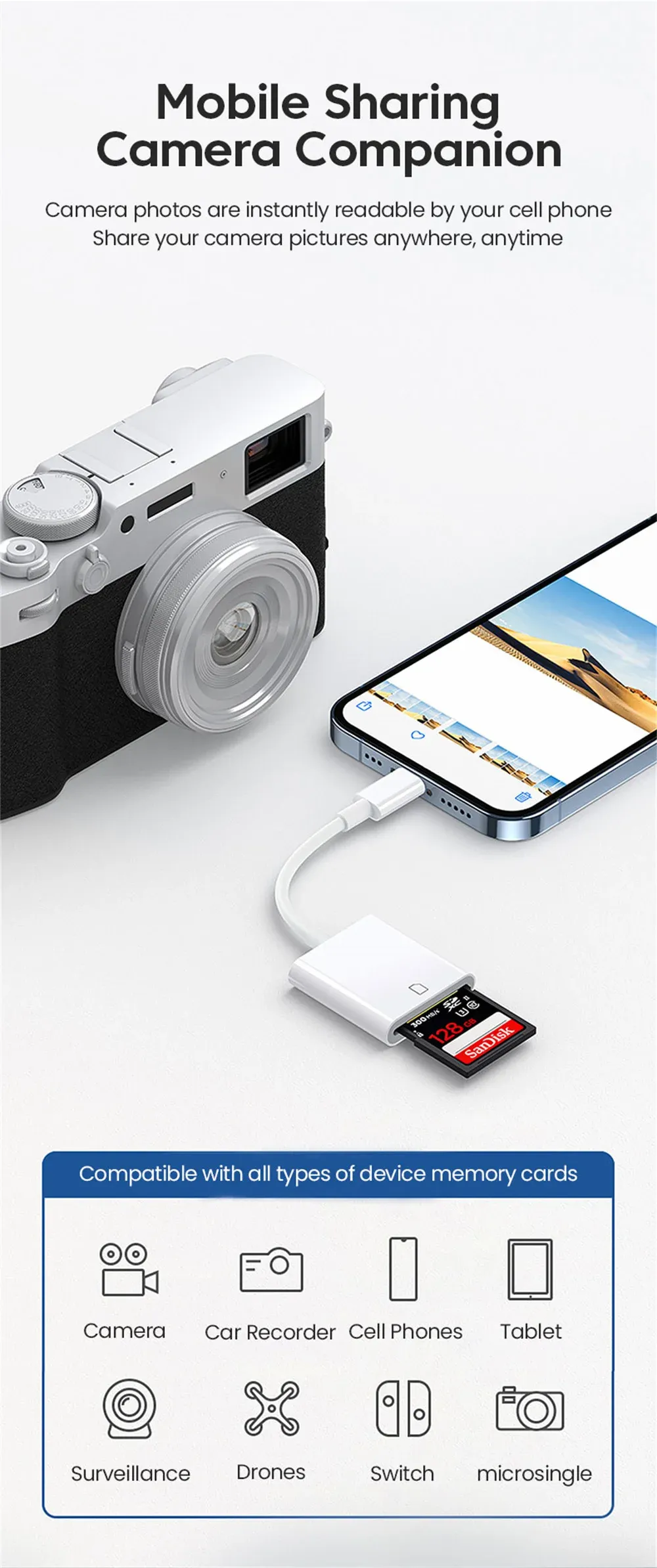 Hub USB-C 3-en-1 en situation