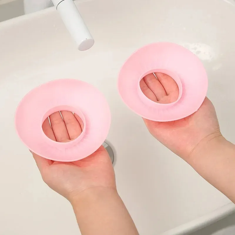 Bracelets anti-éclaboussures en silicone imperméables pour le lavage du visage et des cheveux, lot de 2 6