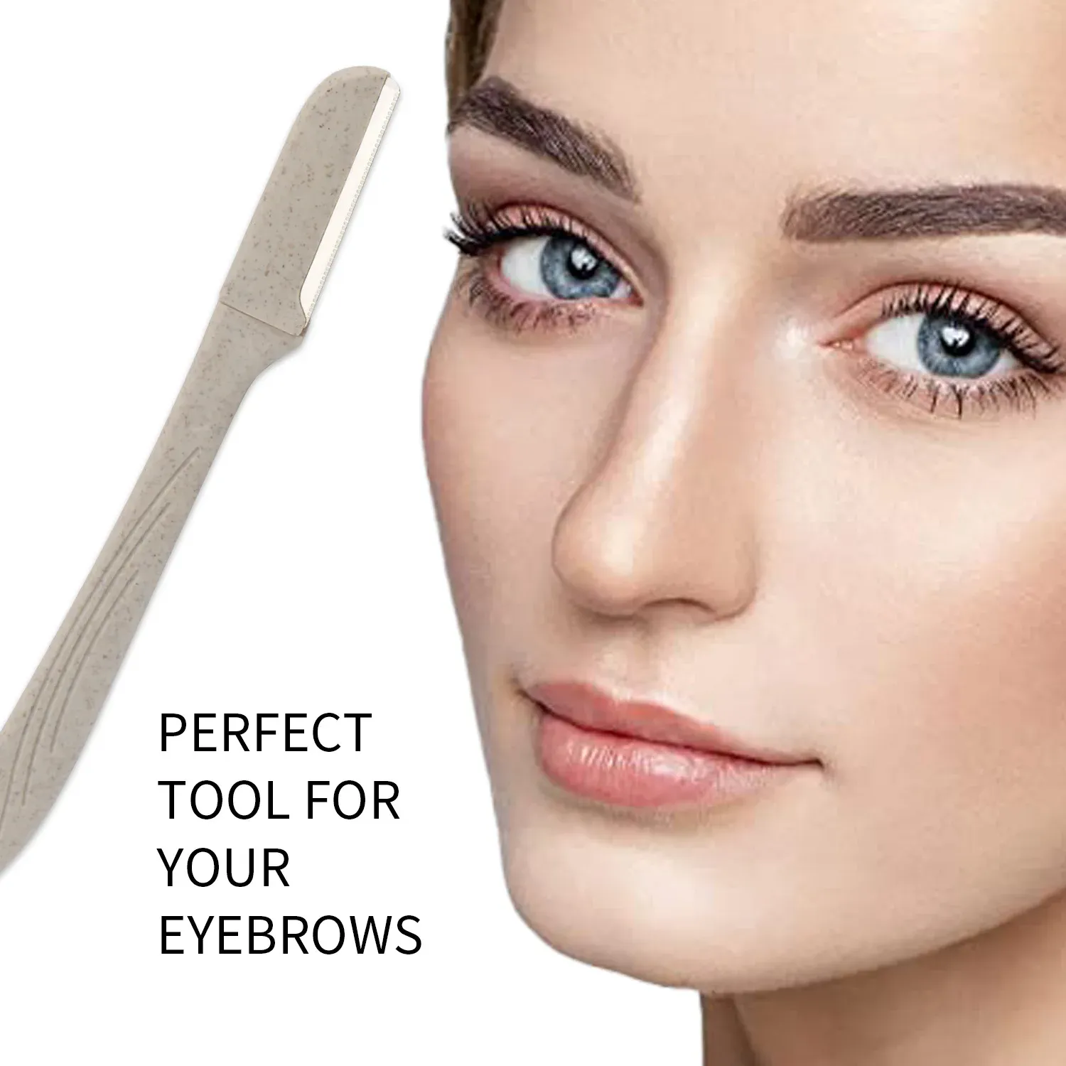 Tondeuse à sourcils, finition soignée