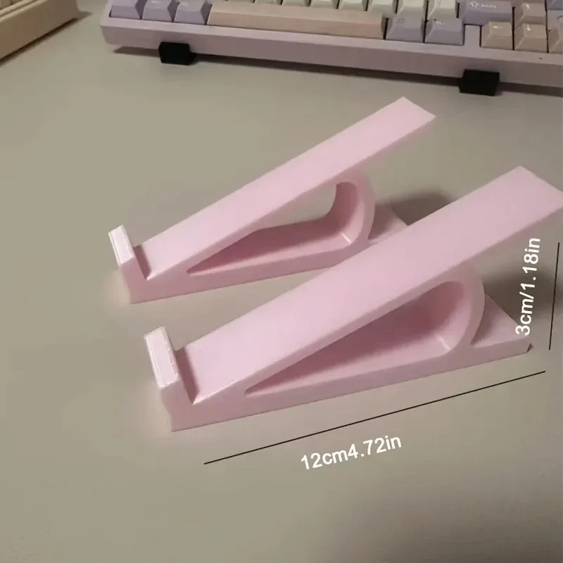 Support ergonomique réglable en hauteur pour clavier, antidérapant et universel, disponible en plusieurs coloris, idéal pour le bureau et le gaming 6