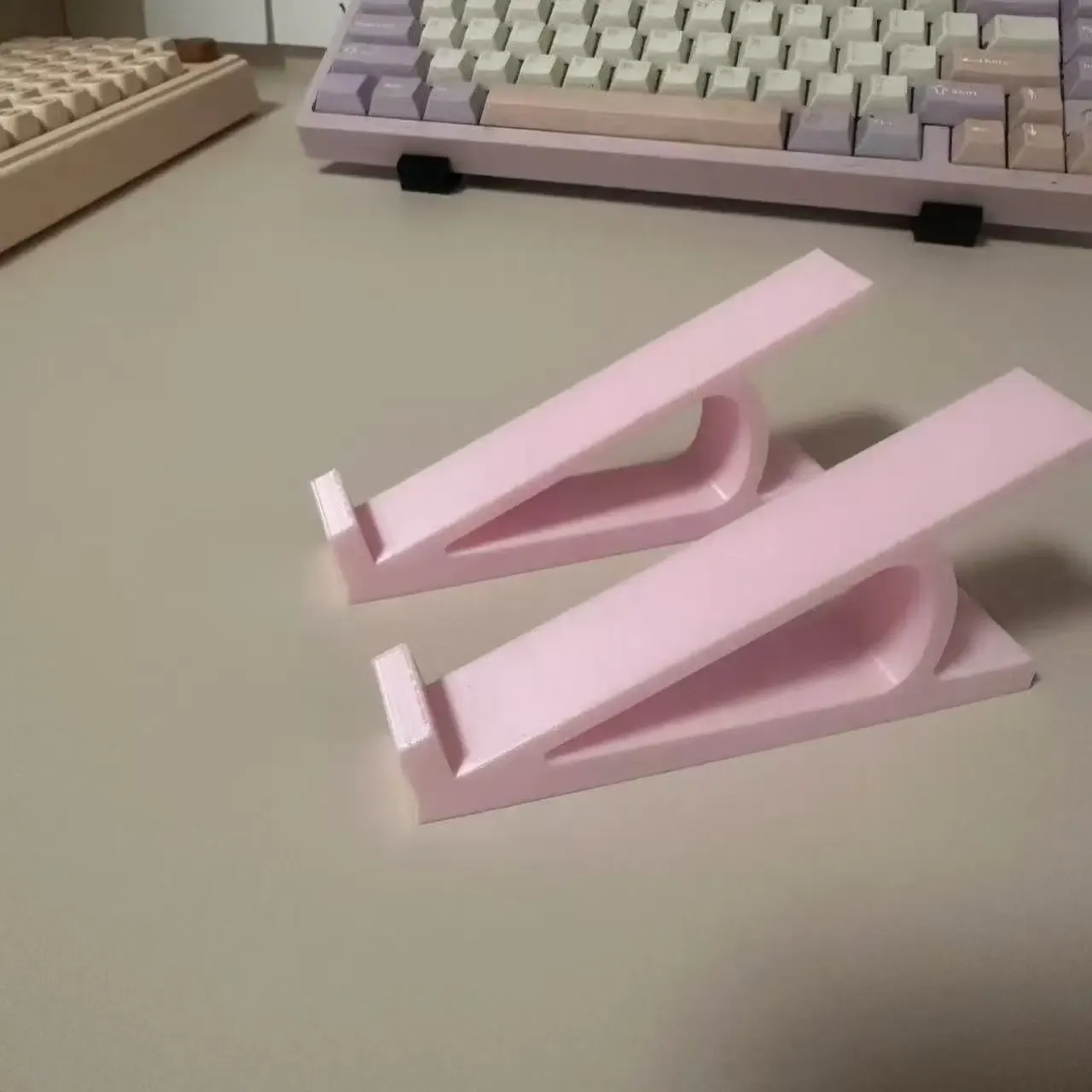 Support ergonomique pour clavier, vue d'ensemble