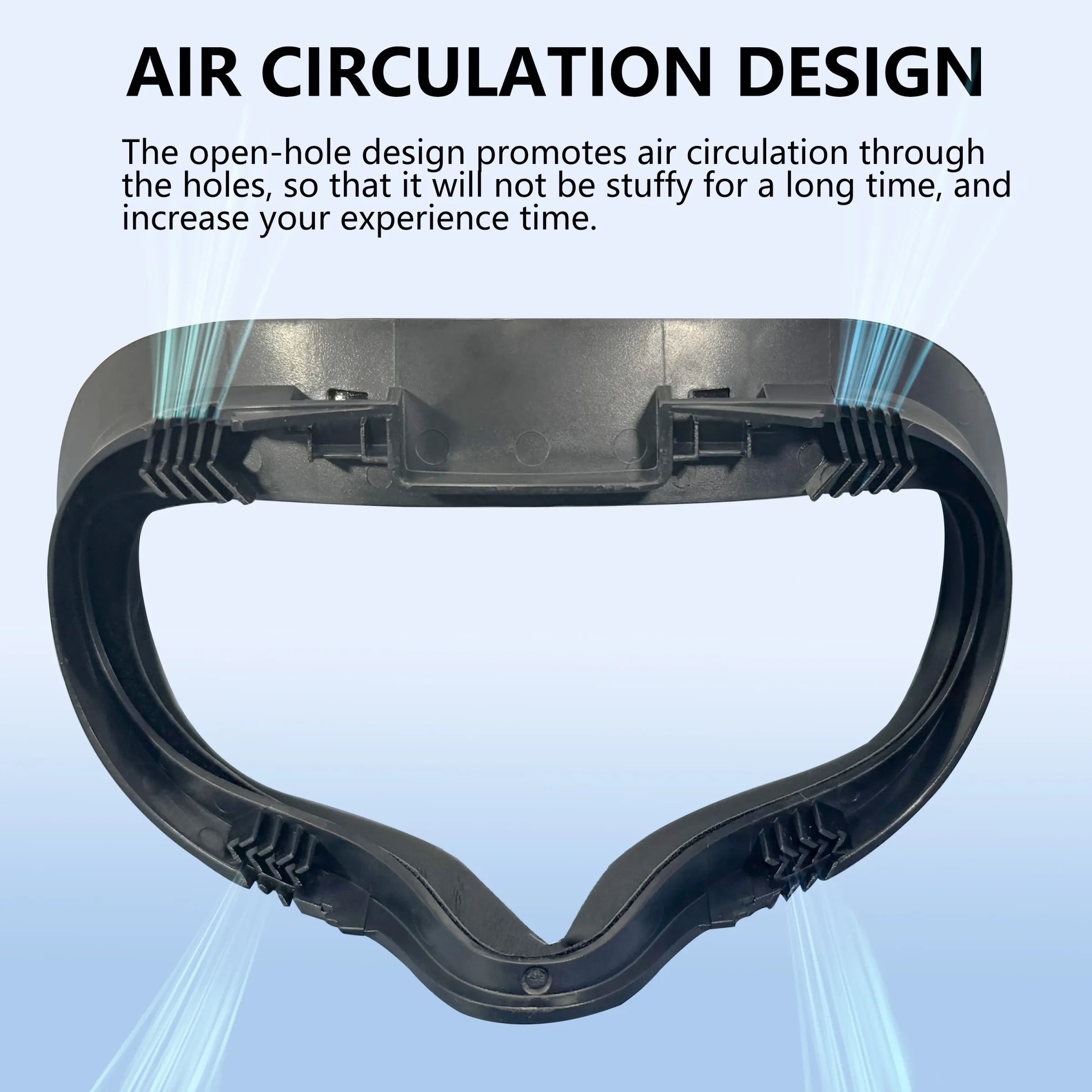 Accessoire de remplacement pour support facial et masque oculaire compatible avec Meta/Oculus Quest 2, en soie glacée ou cuir PU 5