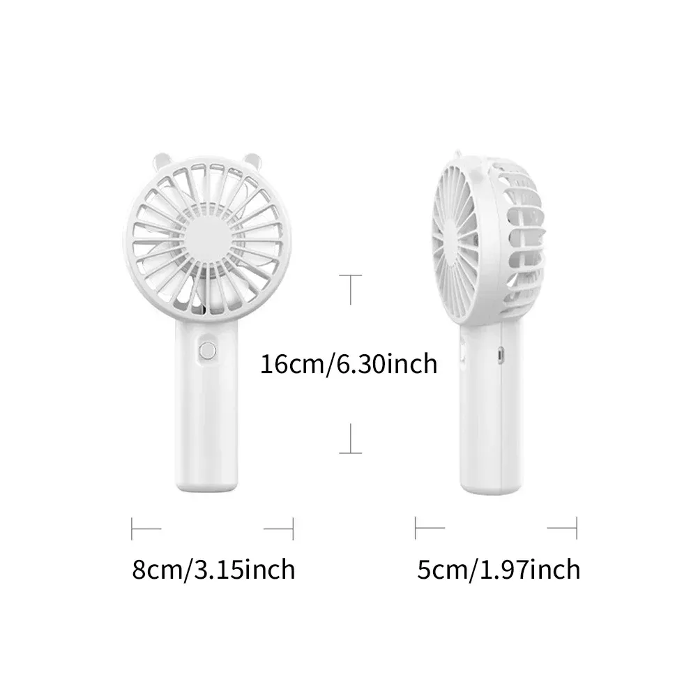 Ventilateur portatif USB dans son environnement