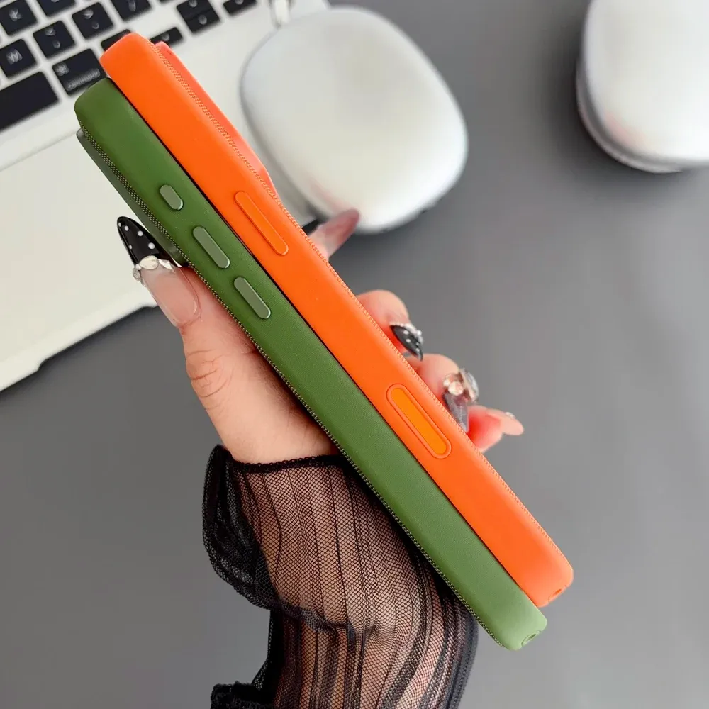 Coque tissée pour iPhone, détail du design