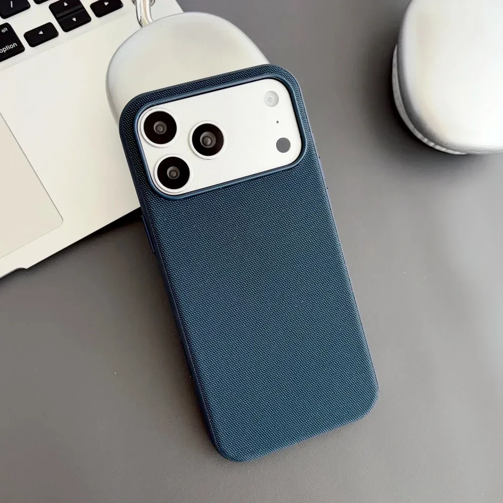 Coque tissée haute qualité pour iPhone Pro Max compatible MagSafe 9