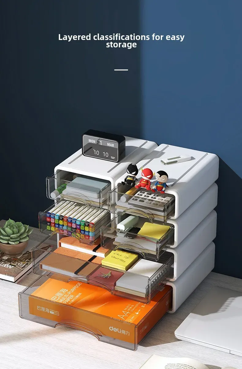 Organisateur de bureau, détail du design