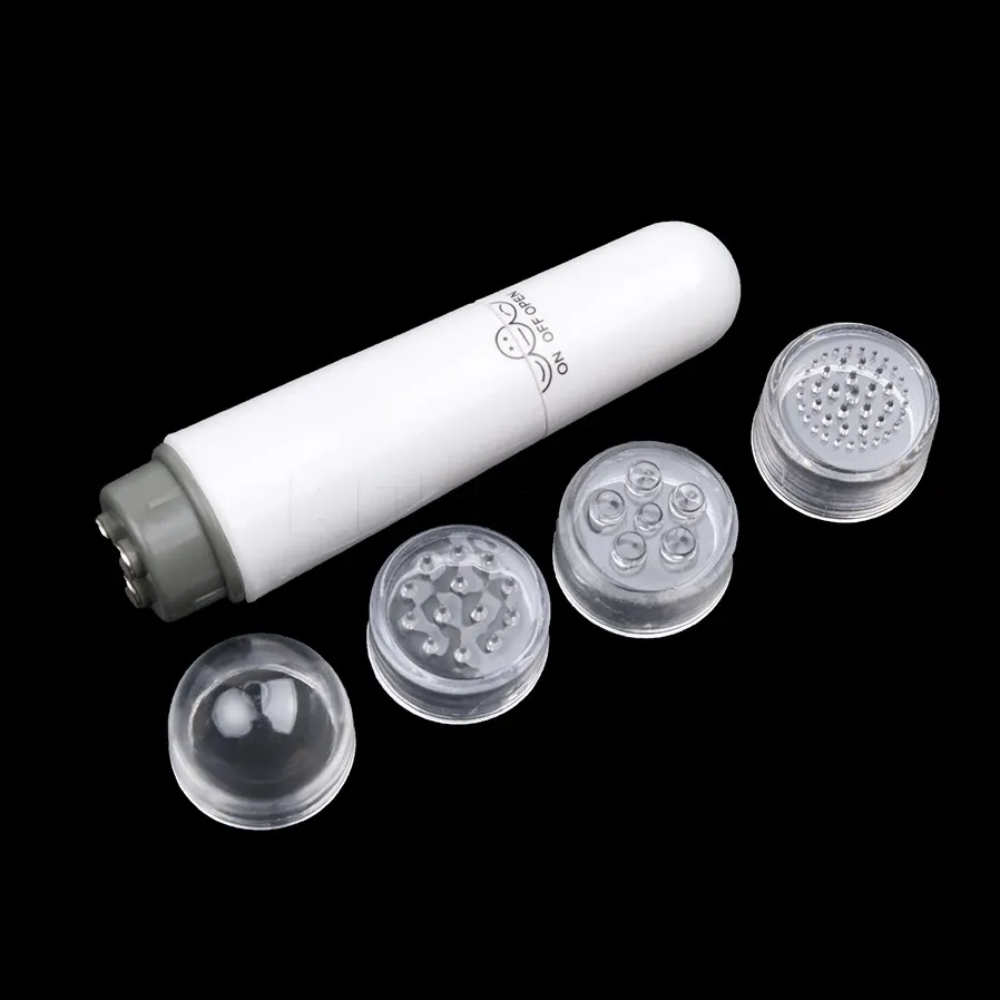 Mini stylo de massage électrique portable à 4 têtes