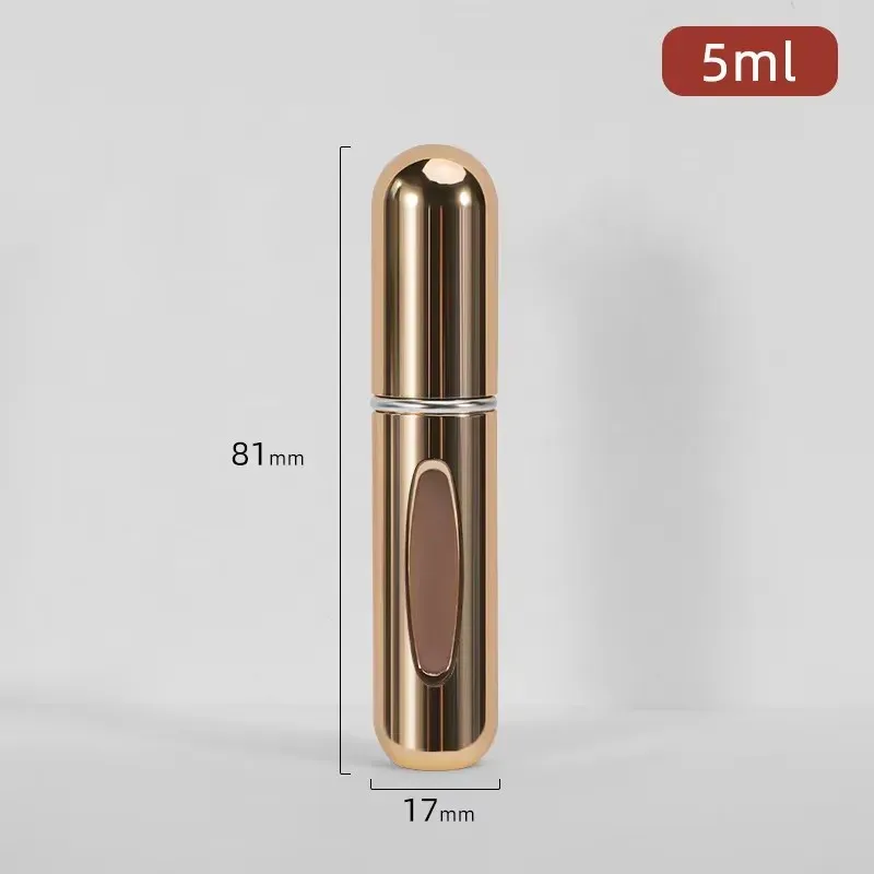 Flacons vides rechargeables avec pompe pulvérisateur, contenants cosmétiques de voyage, mini atomiseur, lot de 5 20
