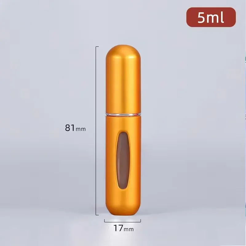 Flacons vides rechargeables avec pompe pulvérisateur, contenants cosmétiques de voyage, mini atomiseur, lot de 5 19