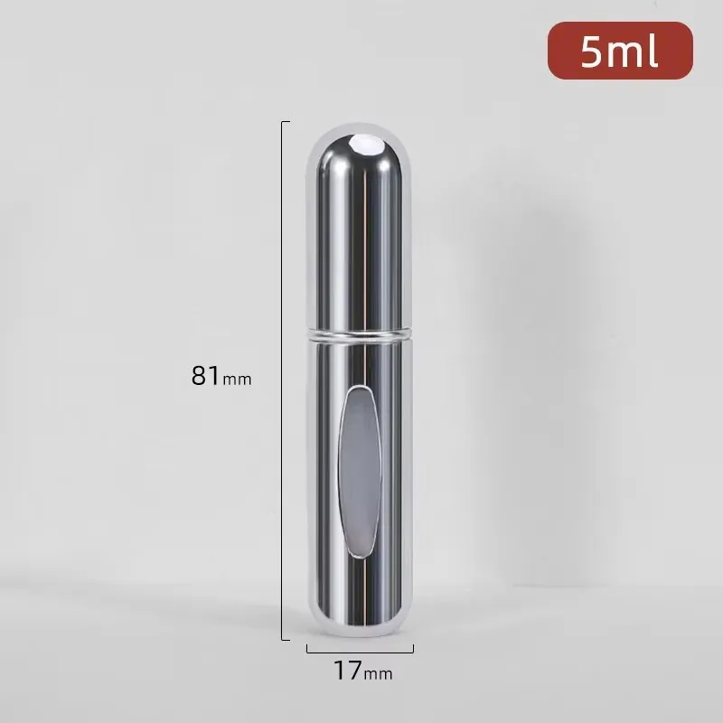 Flacons vides rechargeables avec pompe pulvérisateur, contenants cosmétiques de voyage, mini atomiseur, lot de 5 9