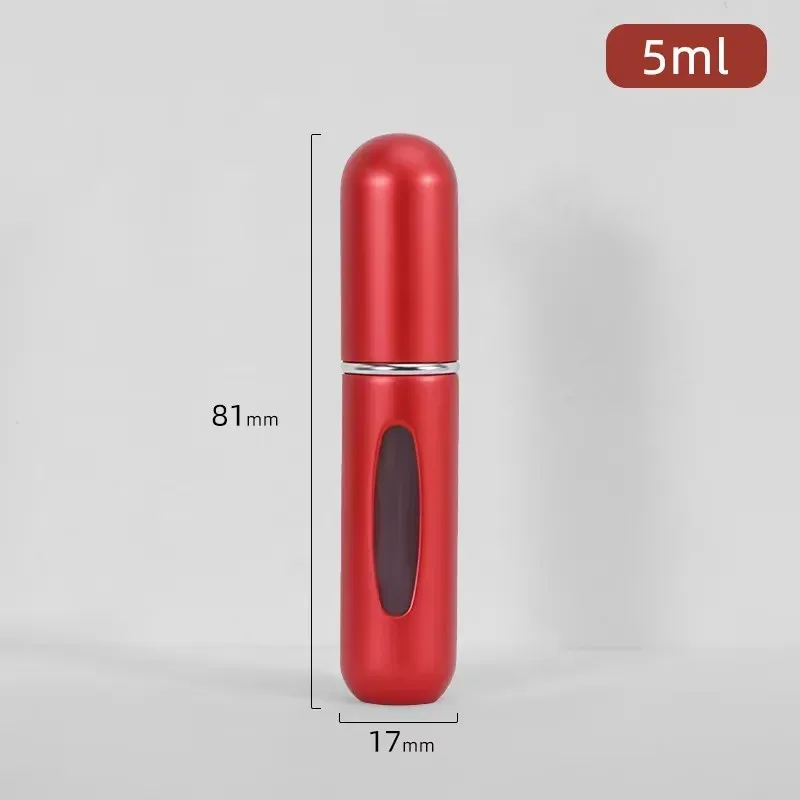 Flacons vides rechargeables avec pompe pulvérisateur, contenants cosmétiques de voyage, mini atomiseur, lot de 5 11