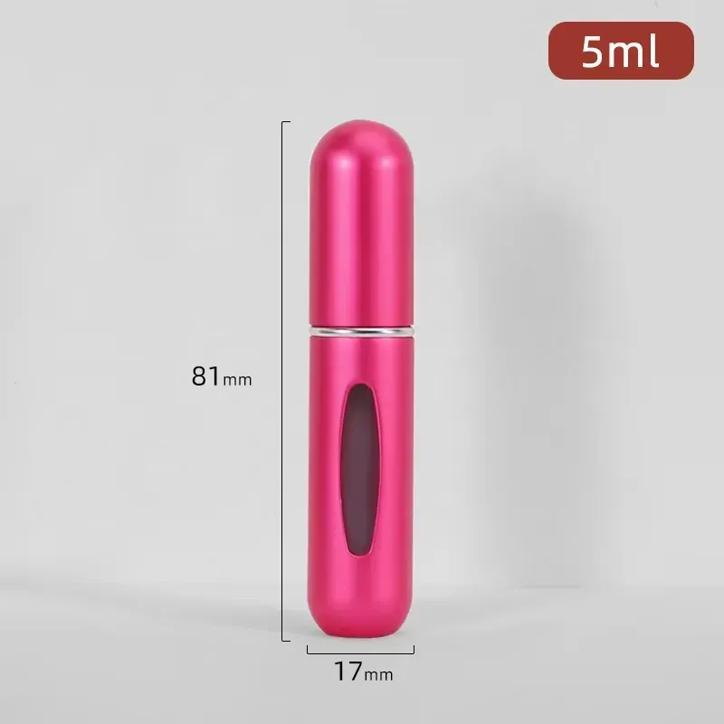 Flacons vides rechargeables avec pompe pulvérisateur, contenants cosmétiques de voyage, mini atomiseur, lot de 5 10