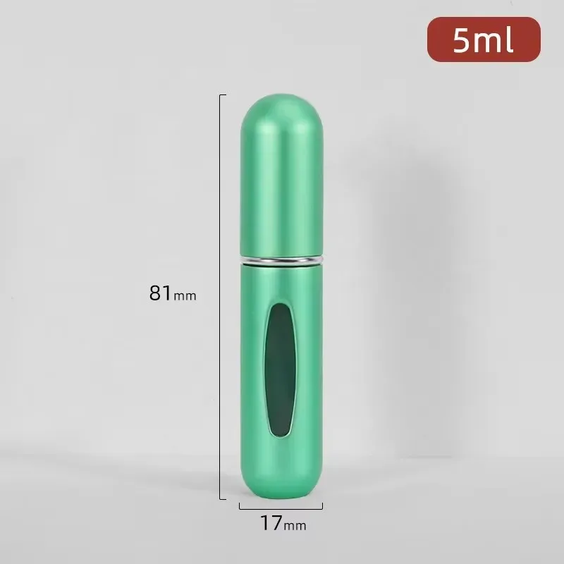 Flacons vides rechargeables avec pompe pulvérisateur, contenants cosmétiques de voyage, mini atomiseur, lot de 5 7