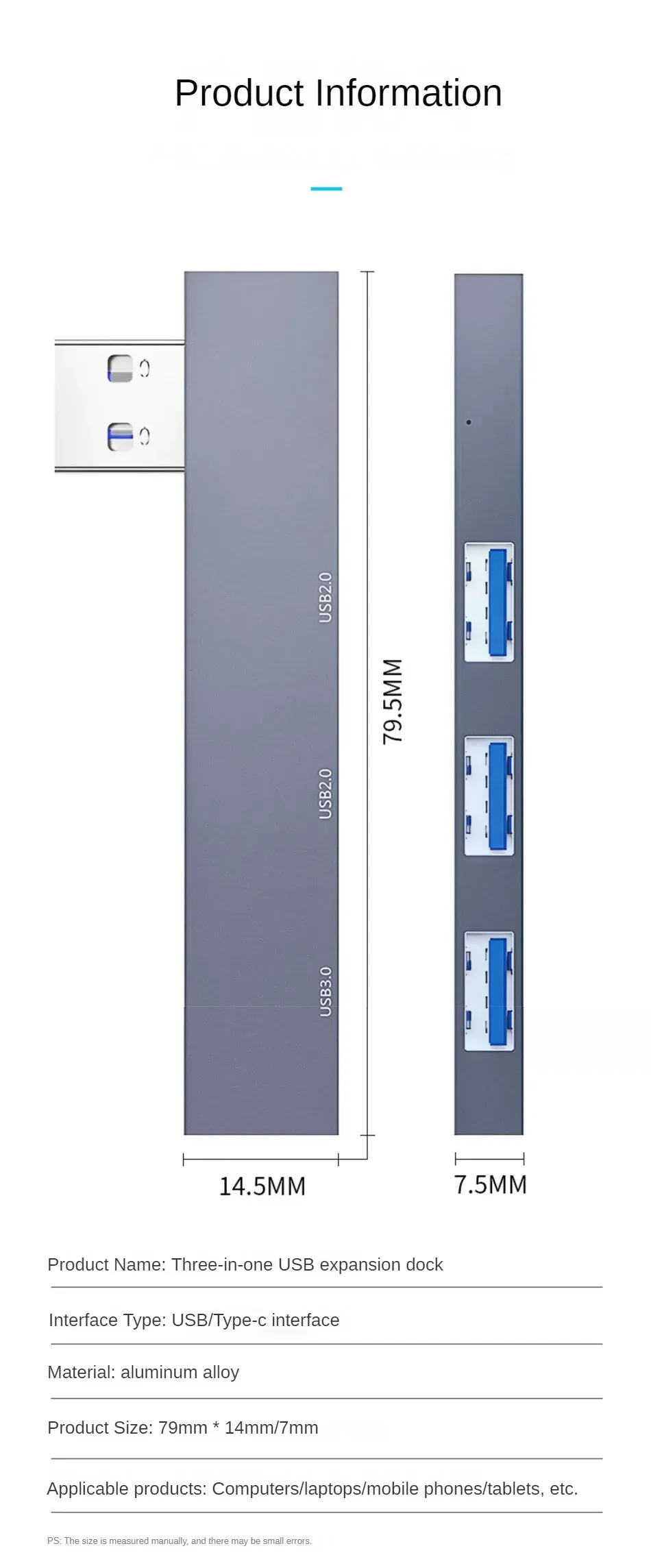Hub USB 3 en 1 présentation complète