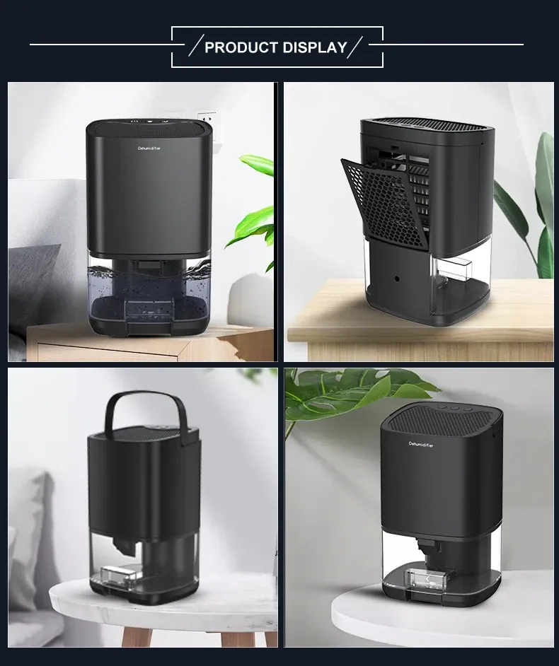 Déshumidificateur portable en situation dans un intérieur