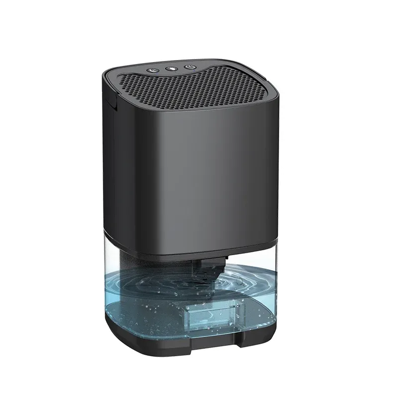 Déshumidificateur d'air portable silencieux, absorbeur d'humidité pour la maison et la chambre, prise UE/US 8