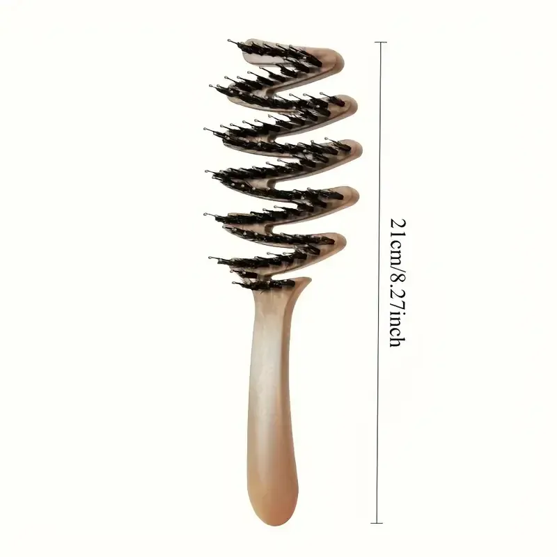 Brosse volumisante antistatique à poils longs pour tous types de cheveux 6