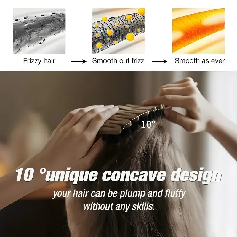 Brosse à cheveux volumisante, utilisation au quotidien